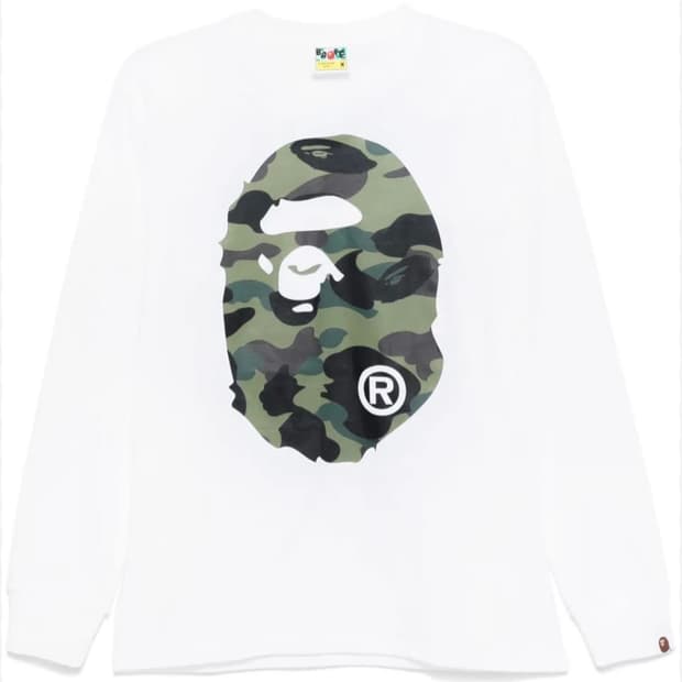 베이프 카모 롱슬리브 s
