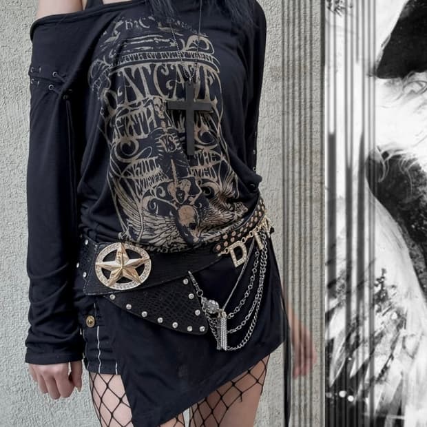 Salvage Rope Detail Sleeve