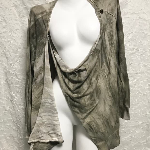 빈티지 vkei y2k 그런지 드레이프 가디건