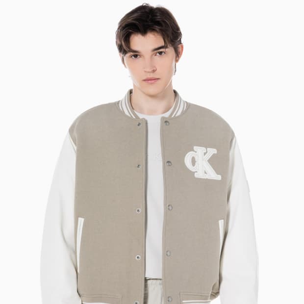 캘빈클라인 Calvin Klein 바시티 자켓