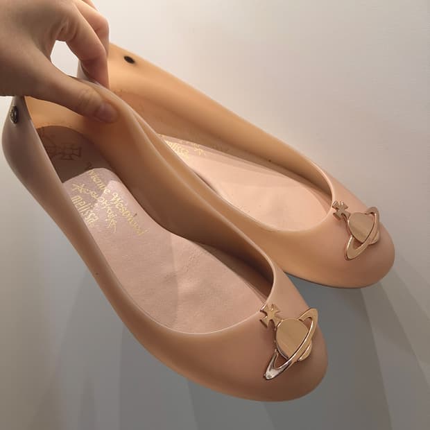 비비안웨스트우드 멜리사 콜라보 젤리슈즈 플랫슈즈