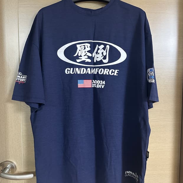 [L]압도 반팔 성조기 에디션