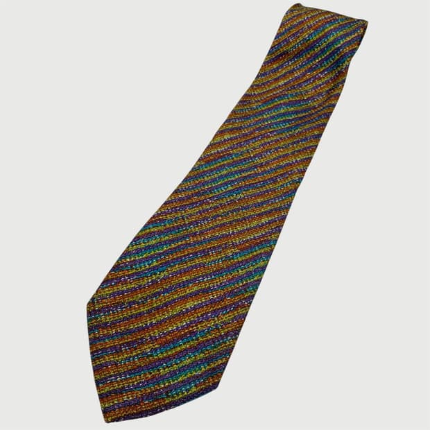[OS/정품] MISSONI 미쏘니 빈티지 실크 넥타이