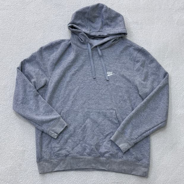 L 나이키 스몰로고 후드 티셔츠 0312E