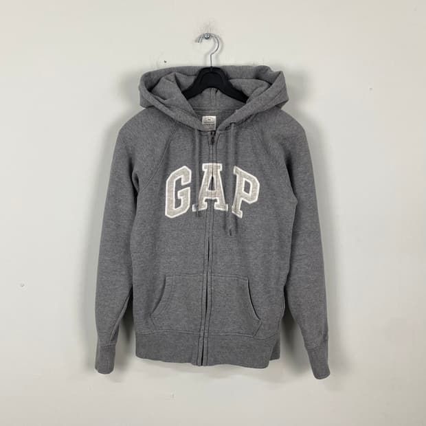GAP 갭 딥그레이 후드집업 XS <670>