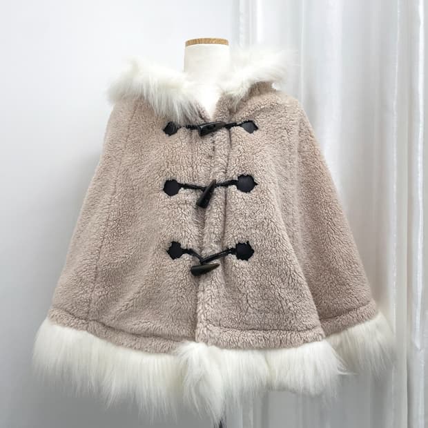 COLZA 달천 모리 퍼 케이프 