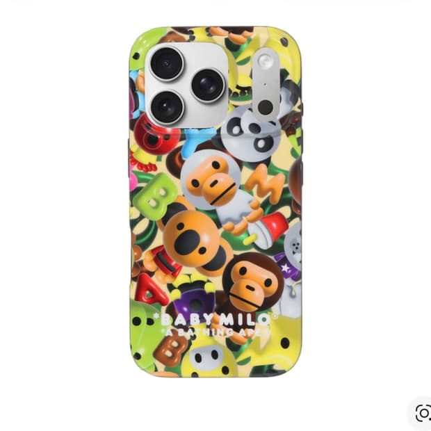 베이프 베이비 마일로 아이폰 17프로 케이스