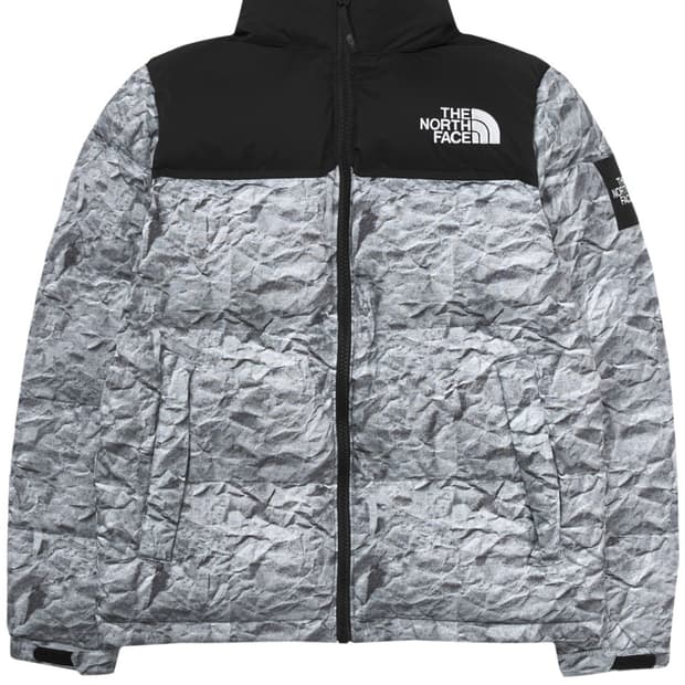 [L] 더 노스페이스 화이트 라벨 노벨티 눕시 다운 자켓 화이트