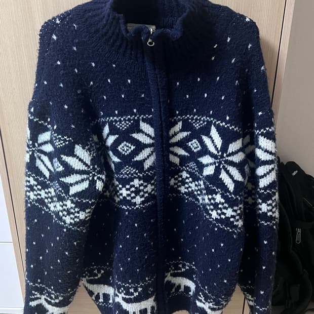 윈터 후리스 자켓 