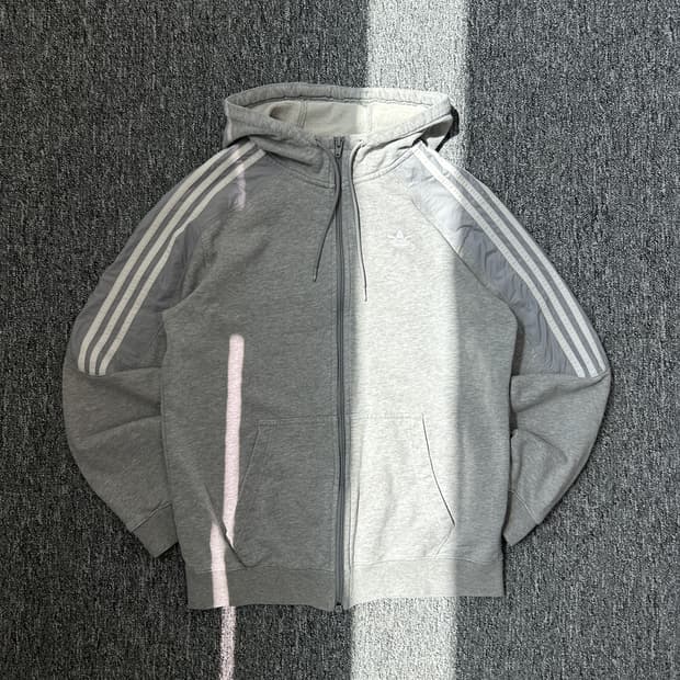 아디다스 그레이 오리지널스 후드집업