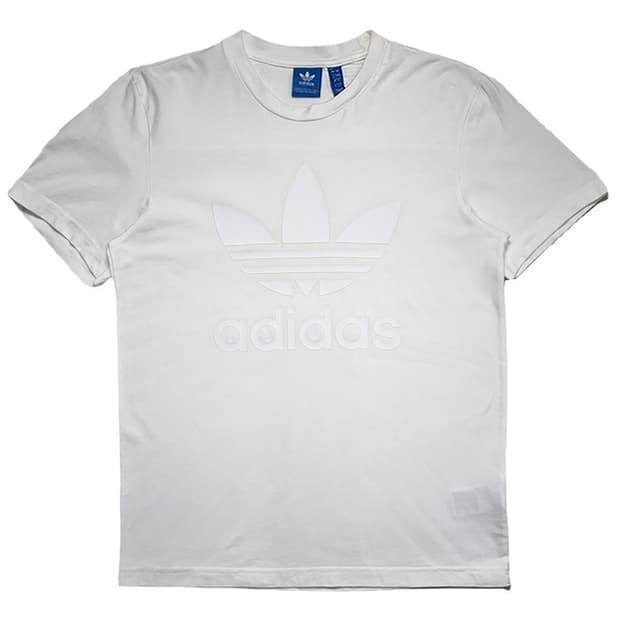 ADIDAS 파이어버드 로고티 화이트