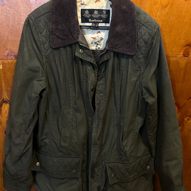 바버 비드넬 왁스 자켓 UK12 사이즈 (M)