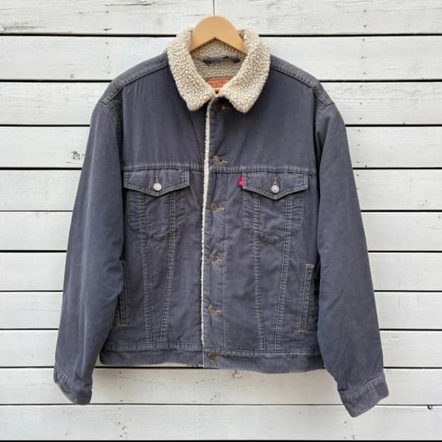 Levi's 리바이스 코듀로이 쉐르파 자켓