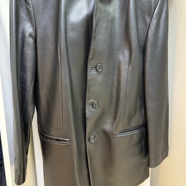 Jpn 레더 블레이져 L