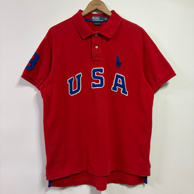 [XL] 폴로 빅포니 USA 반팔 카라티