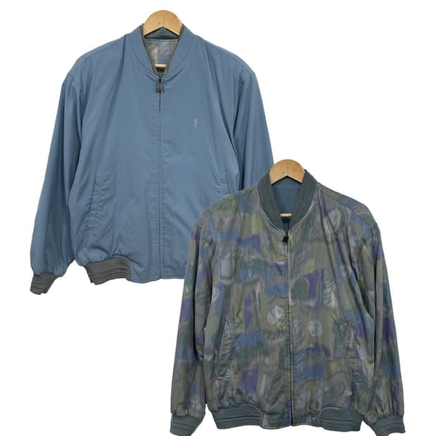 YSL 입생로랑 90s 양면 블루종 