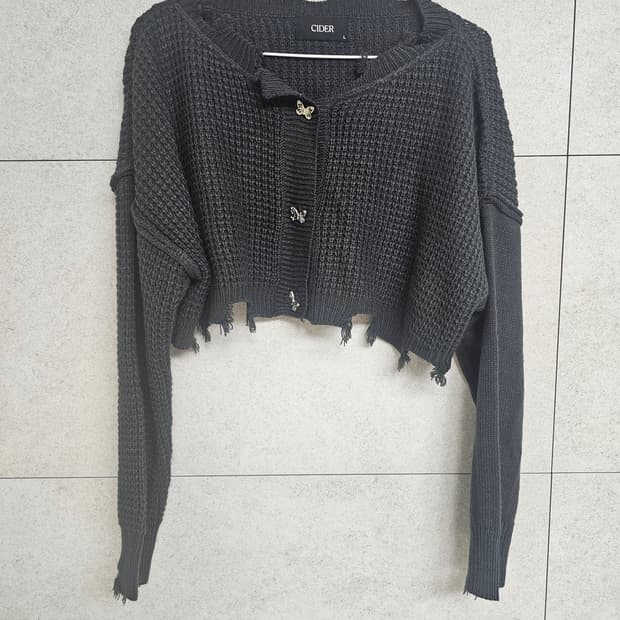 샵사이다 크롭 가디건