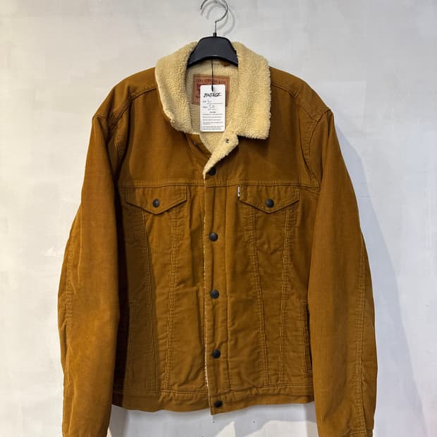 리바이스 카멜 코듀로이 자켓