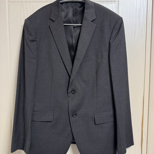 [새상품] 띠어리 셋업 수트 차콜(자일로자켓40S, 말로팬츠32)