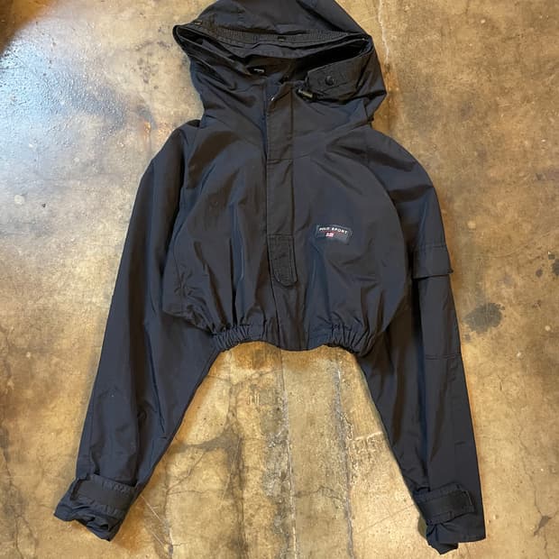 폴로 스포츠 랄프로렌 올드스쿨 크롭 리메이크 자켓