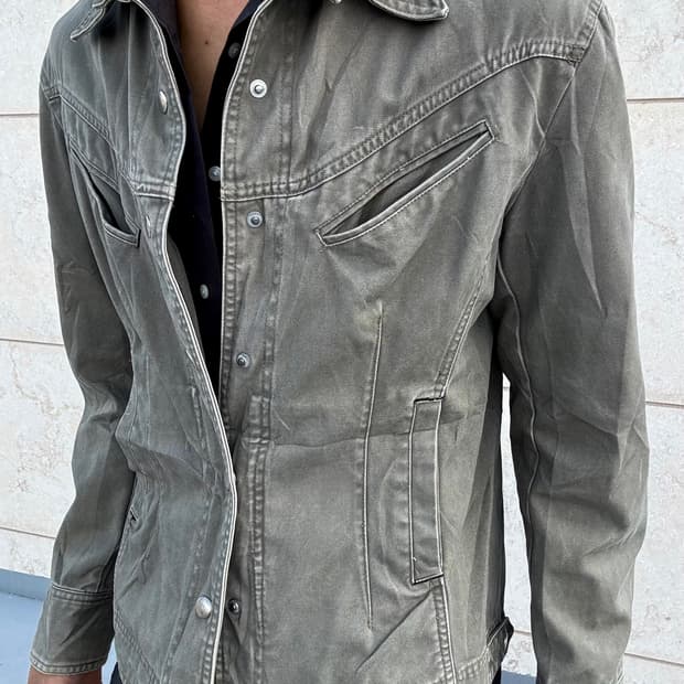 “Villand” Double Side Pocket Detail Khak
