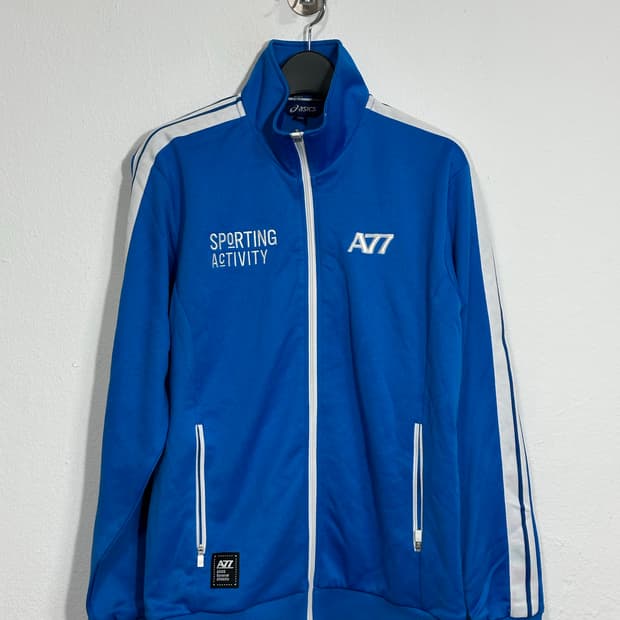 아식스 자수A77 트랙탑 100사이즈