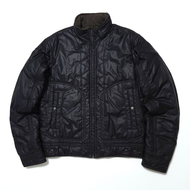 디젤 00s 아카이브 하이넥 퀼팅 숏패딩 자켓