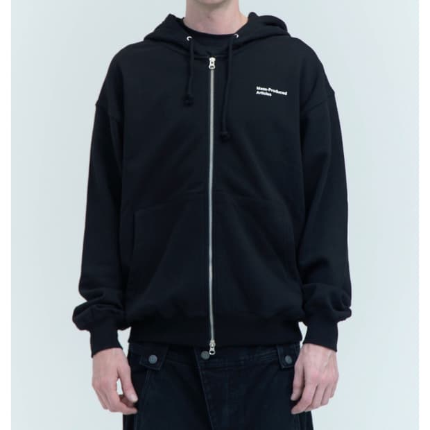 MPa HOOD ZIP UP 후드집업 (BLACK) M 사이즈