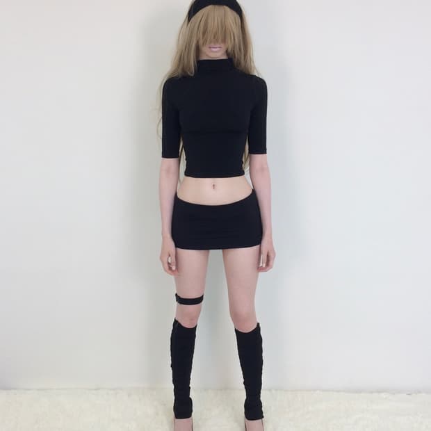 ( 택O ) Bonnae 본네 Essential mock neck top