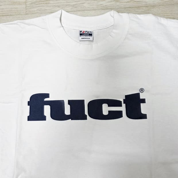 [L] Fuct 퍽트 OG 로고 롱슬리브 화이트