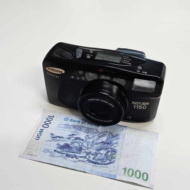 작례O 심해진 필카 삼성 케녹스 퍼지줌 1150 필름카메라 빈티지
