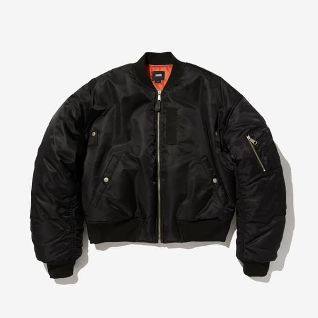 스웨이드 CROPPED MA-1