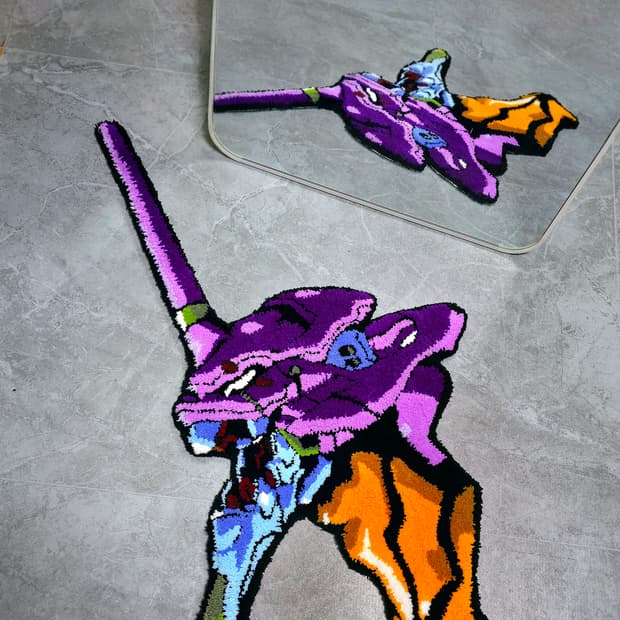 에반게리온 초호기 러그 주문제작