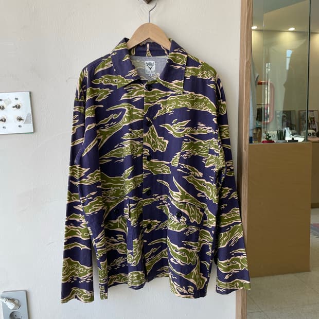 South2west8 남이서팔 타이거카모 헌팅자켓 (M)