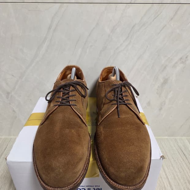 알든 플레인토 스웨이드 더비 us7.5 