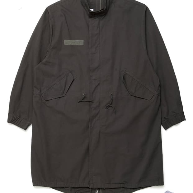 해칭룸 모즈파카 워시드 머드 브라운 판매합니다