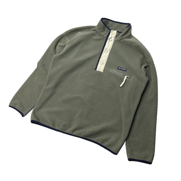 컬럼비아 플리스 풀오버 스냅티 (XL) 신칠라