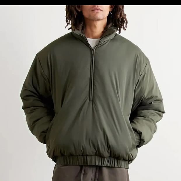 (미착용 새옷) 피어오브갓 에센셜 푸퍼 아노락 M