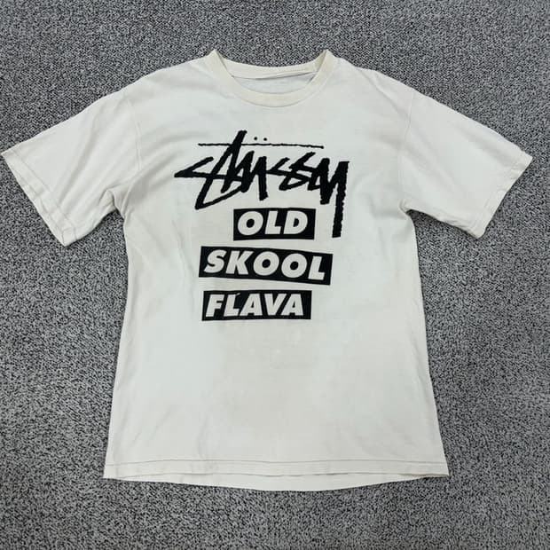 Stussy Old Skool Flava 티셔츠