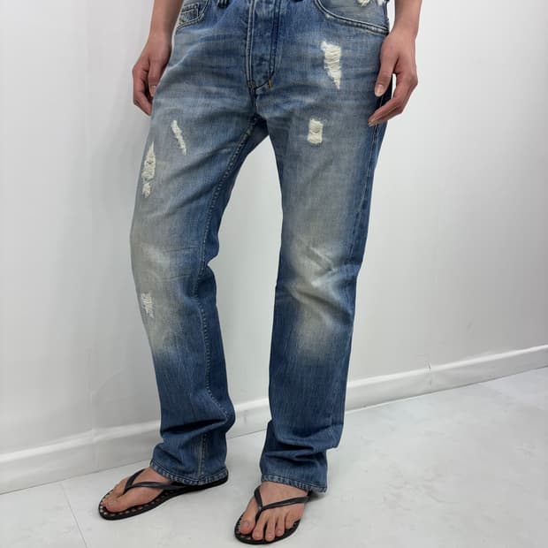 DIESEL SAFADO MID BLUE