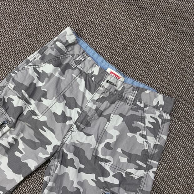 리바이스 카모 카고 팬츠