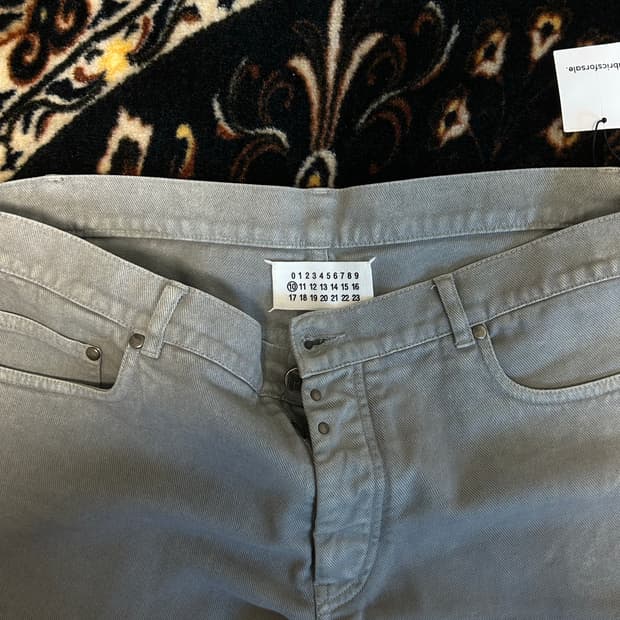 Margiela classic denim jeans 16AW 52