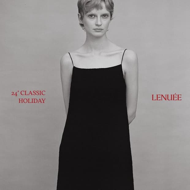 르누이 블랙 끈나시 바스락 원피스