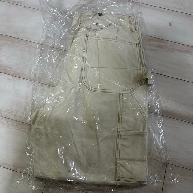 캐피탈 씬 캔버스 럼버 팬츠 키나리 0사이즈