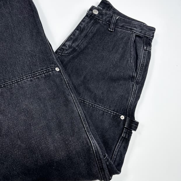 VTG 빈티지 카펜터 흑청 워크팬츠 (30인치)