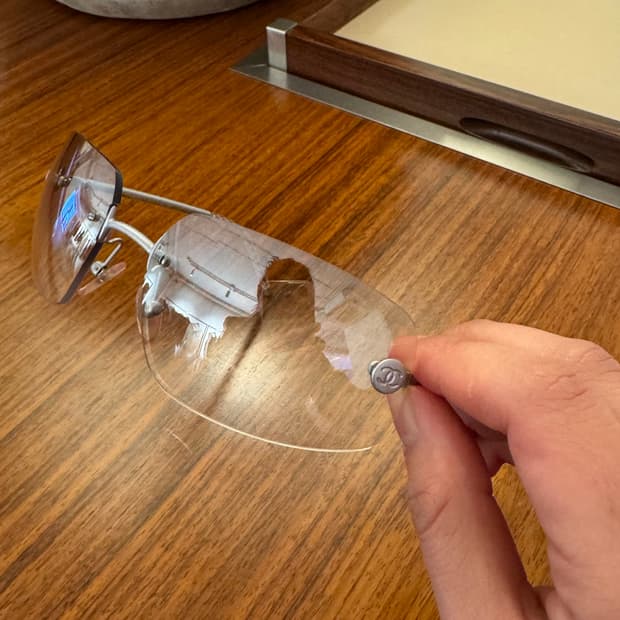 Chanel Rimless Sunglasses 