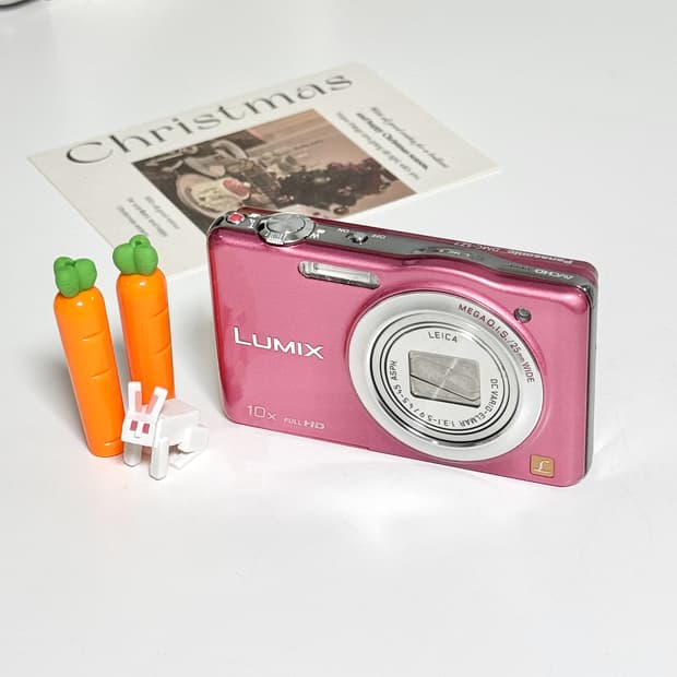 파나소닉 루믹스 SZ7 라이트핑크 빈티지디카