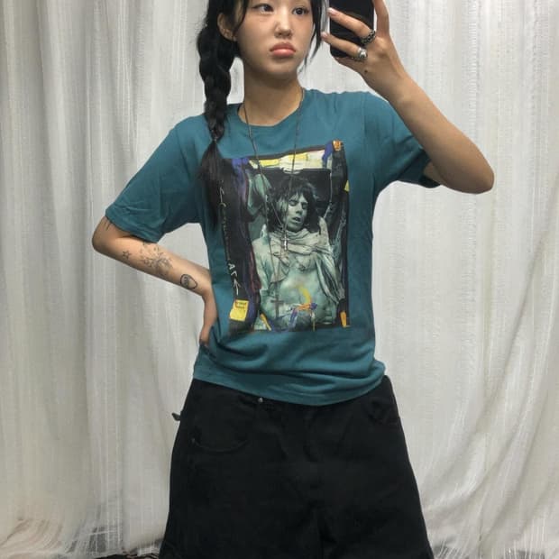 히스테릭 글래머 롤링 스톤즈 티셔츠