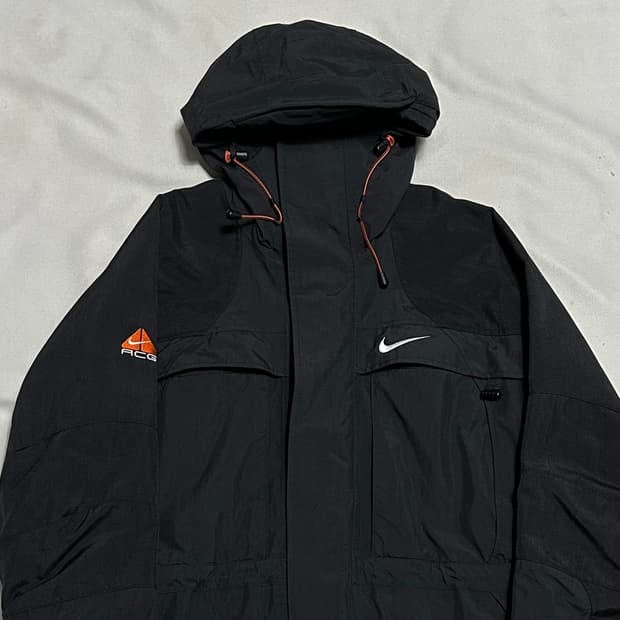 95 나이키 acg 스우시 하이넥 테크 아노락 자켓