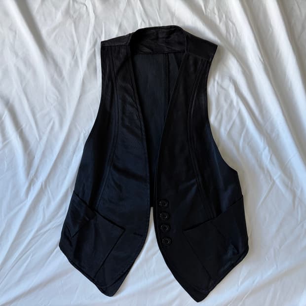 Black vest